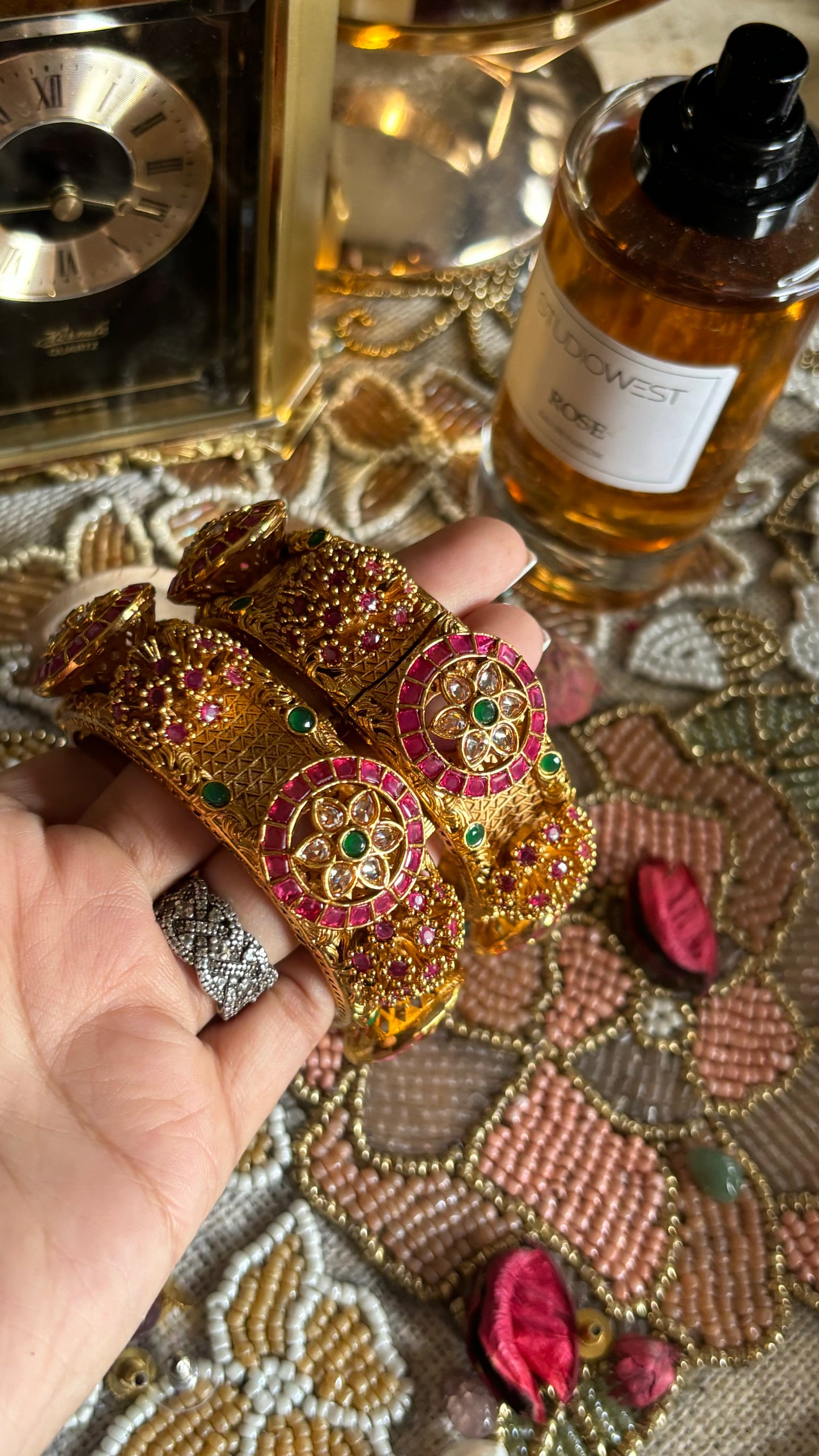 Rajwada ruby bangles