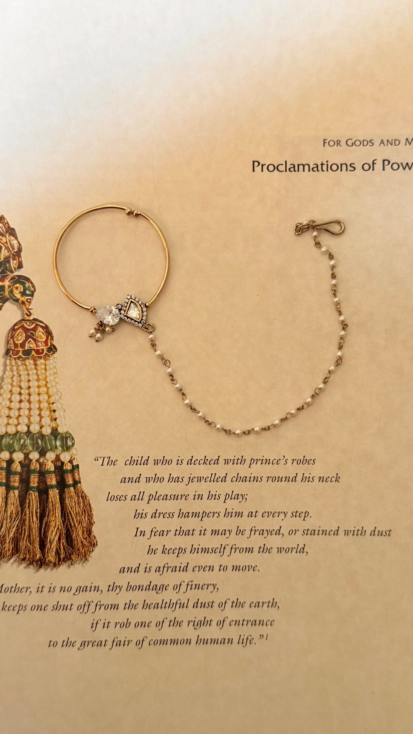 Moissanite polki nath