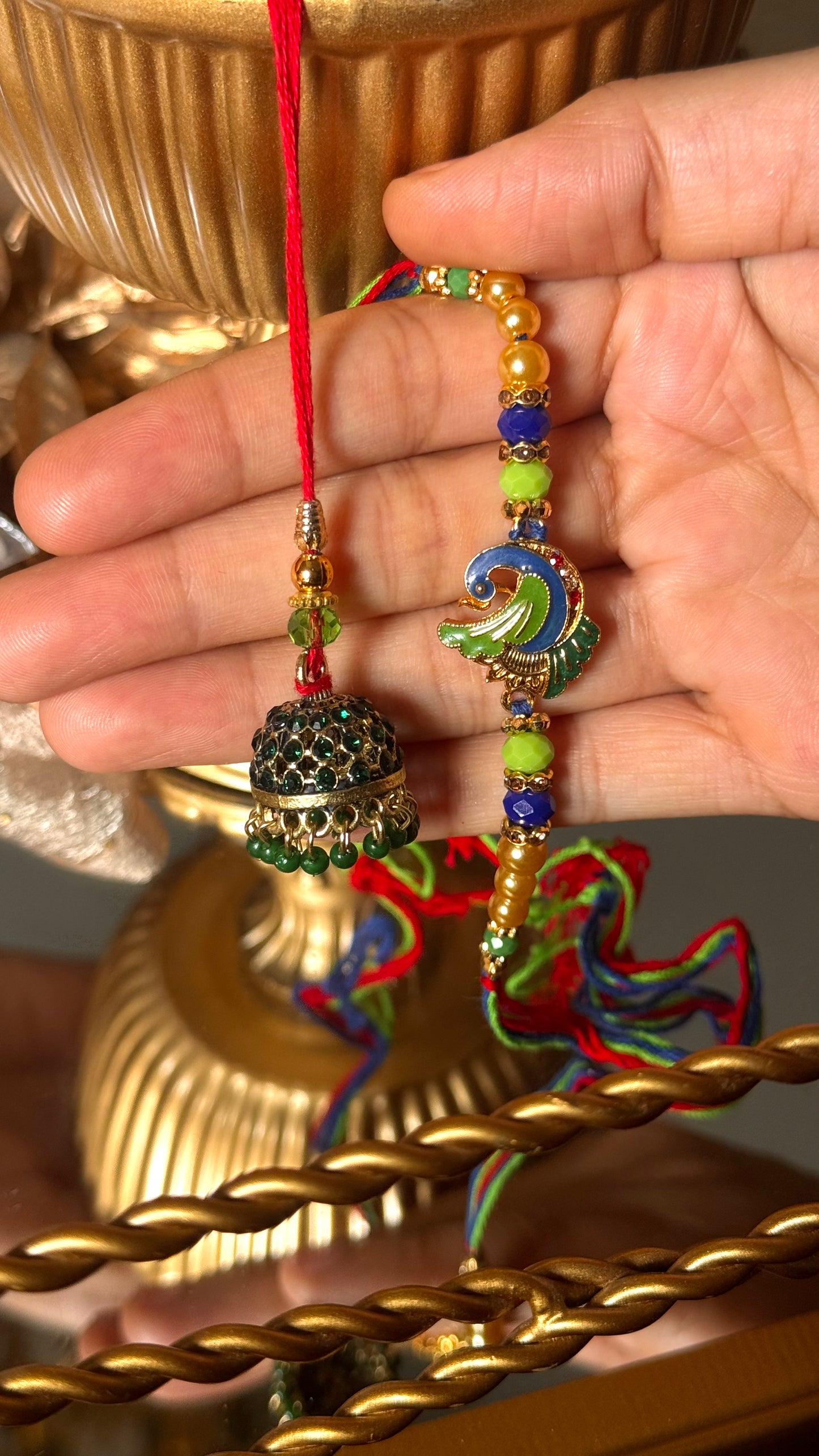 Couple rakhi combo