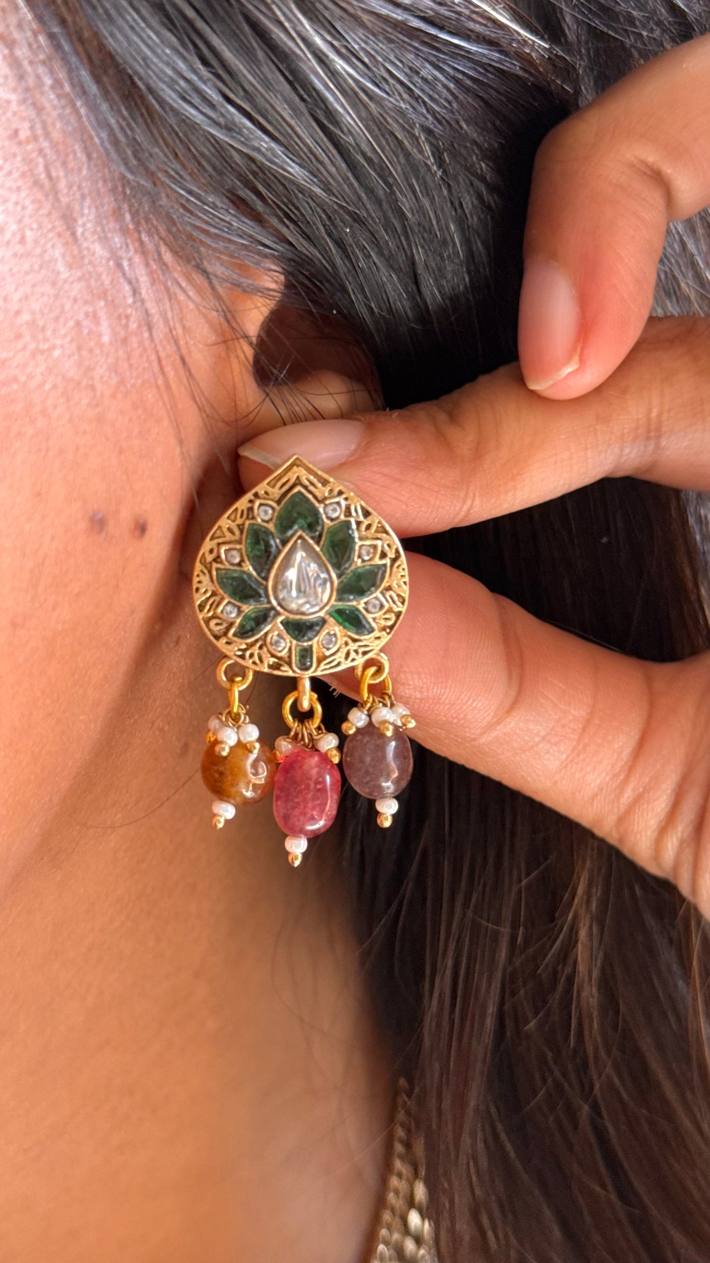 Bohemian vintage long designer Necklace