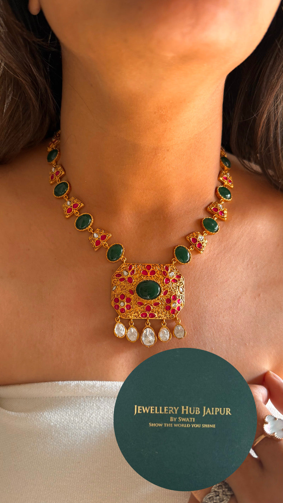 Amrapali inspired designer necklace