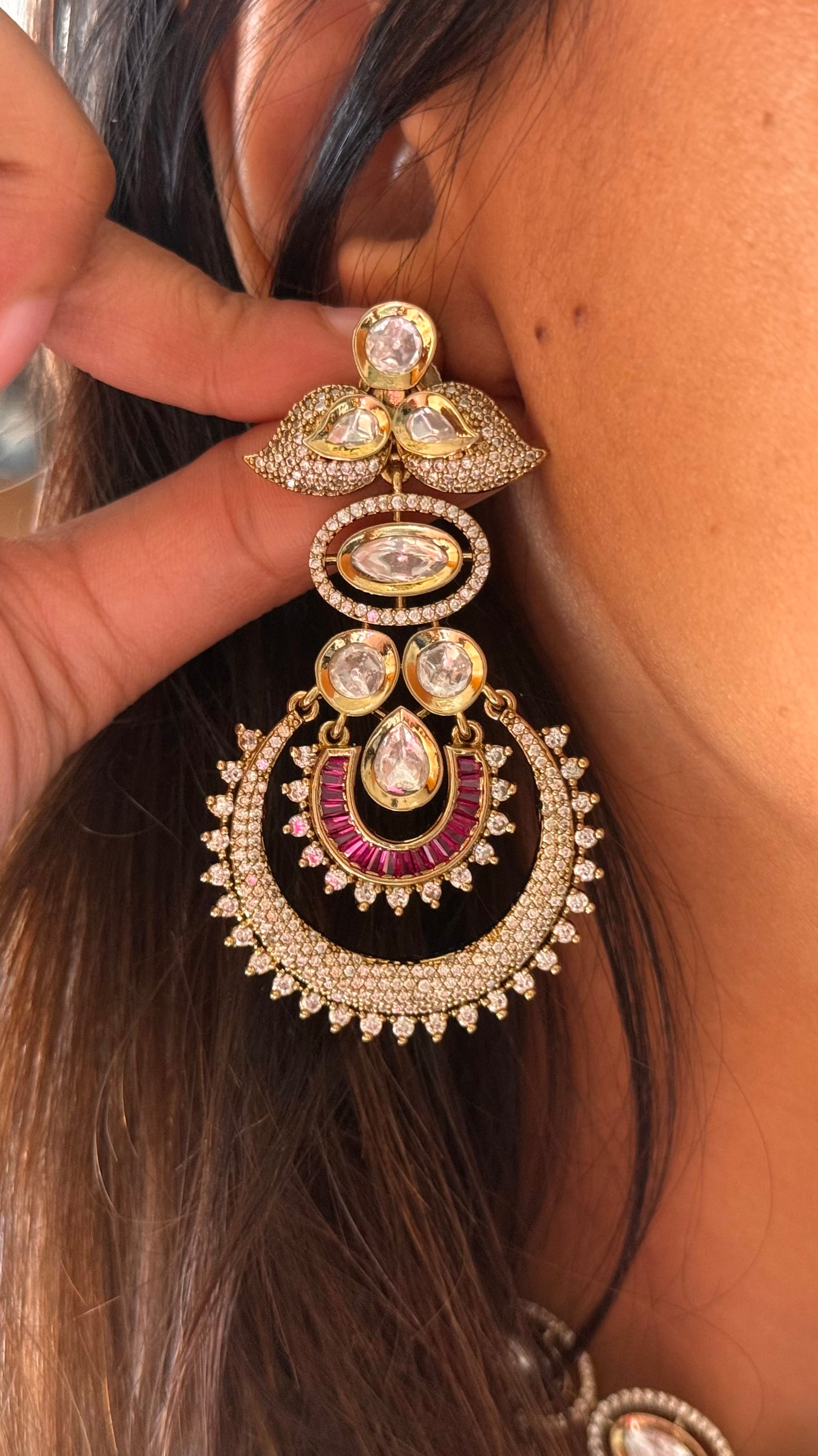 Rubby takkar work necklace
