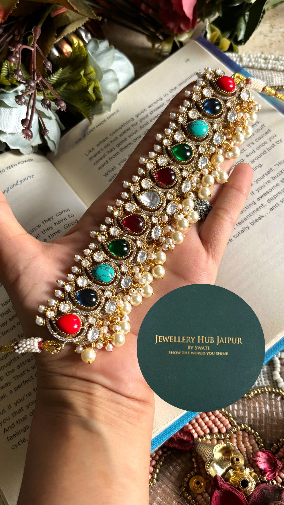 Navratna choker