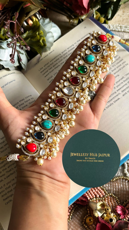 Navratna choker