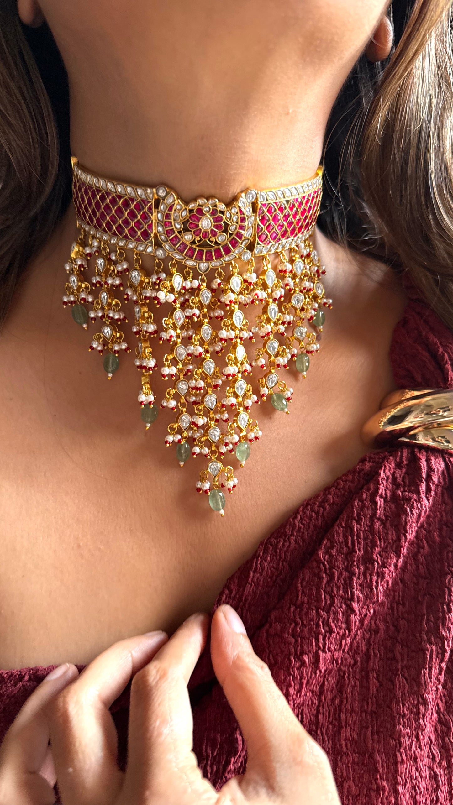 Paach Heritage Chandni Aad with waterfall design