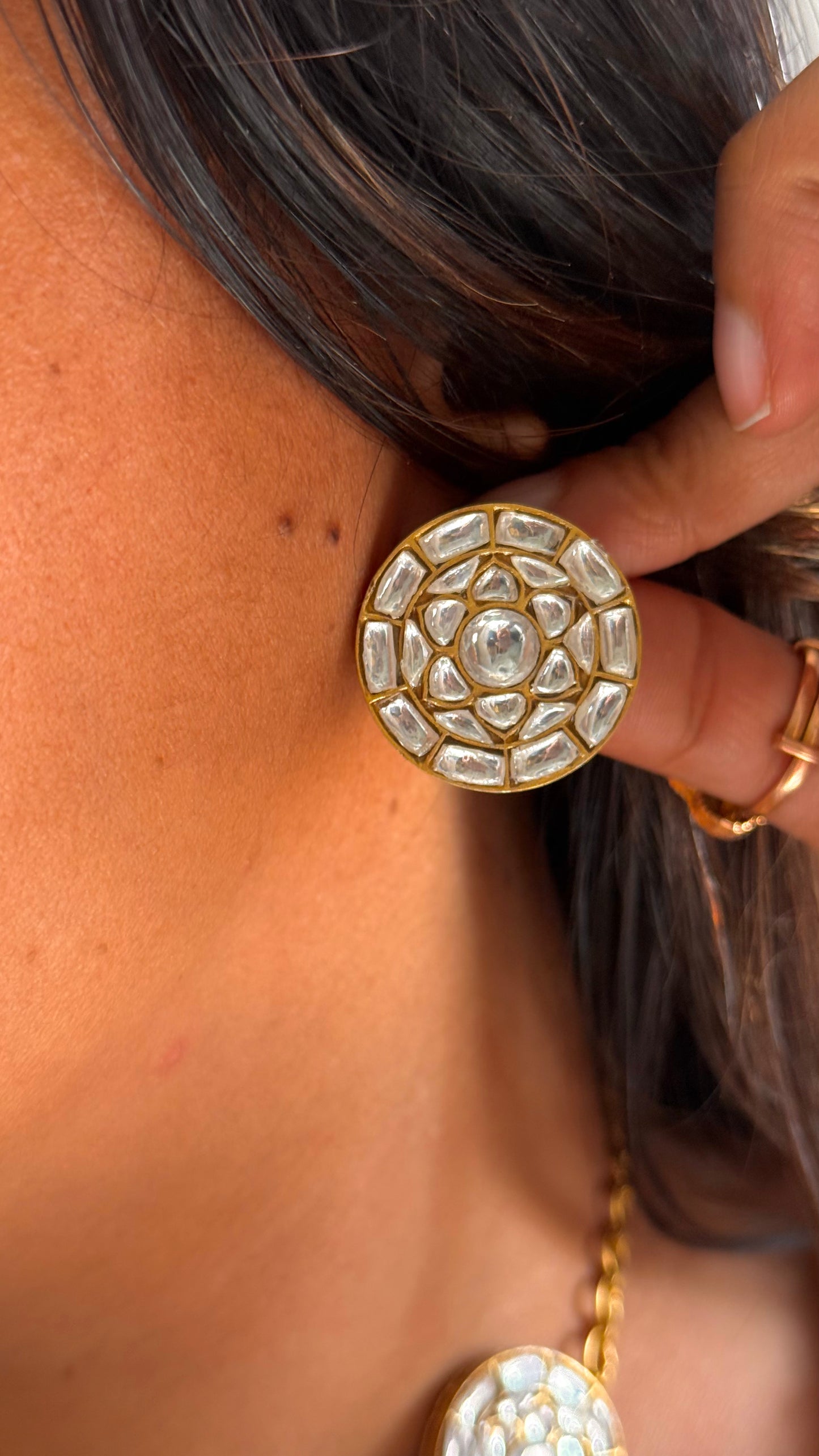 Paachi kundan heritage choker