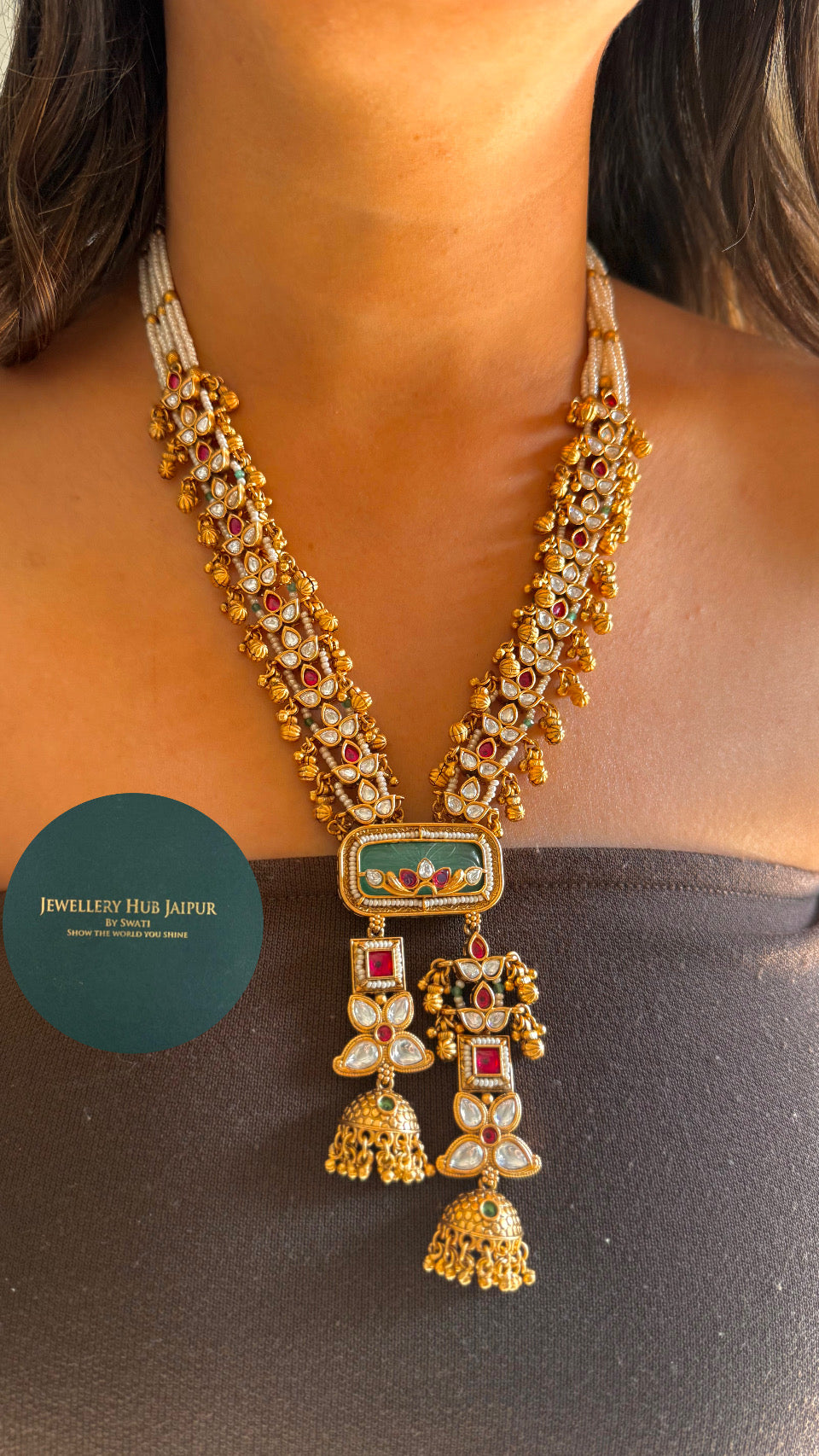 Royal nakashee heritage rajwada necklace