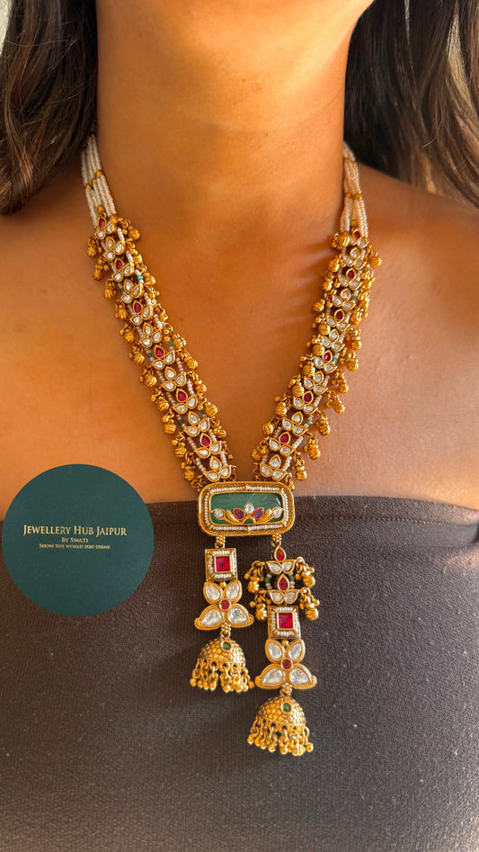 Royal nakashee heritage rajwada necklace