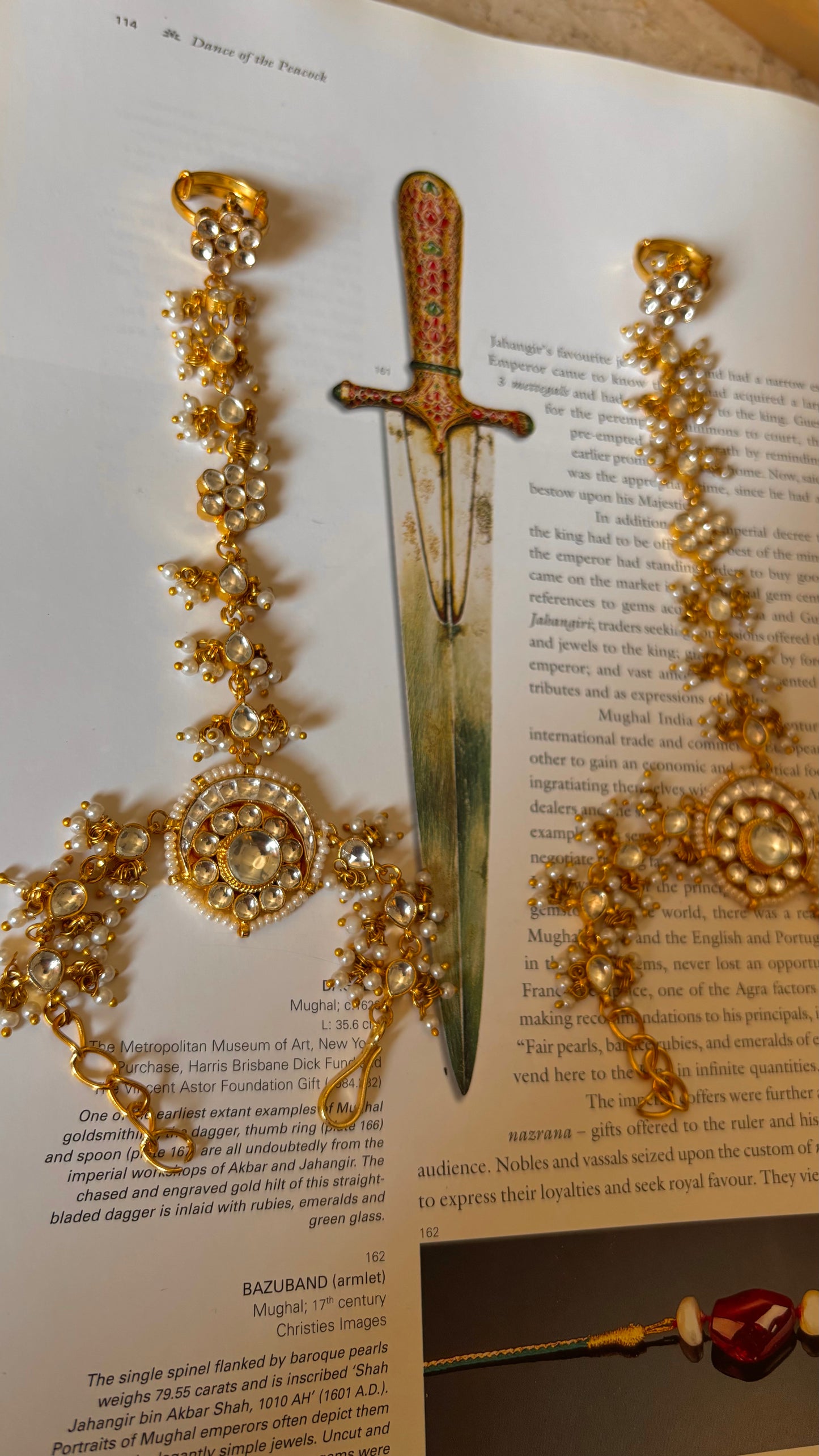 Real Kundan heritage hathphool