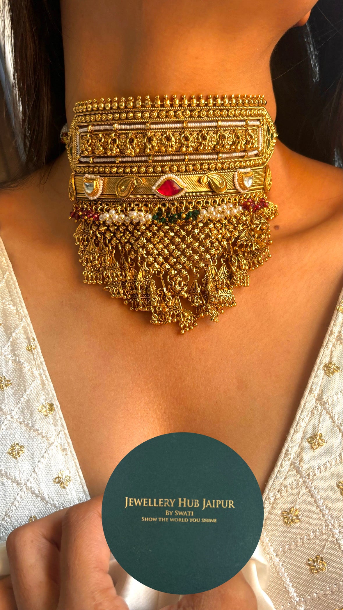 Rajwada ruby paachi kundan Aad