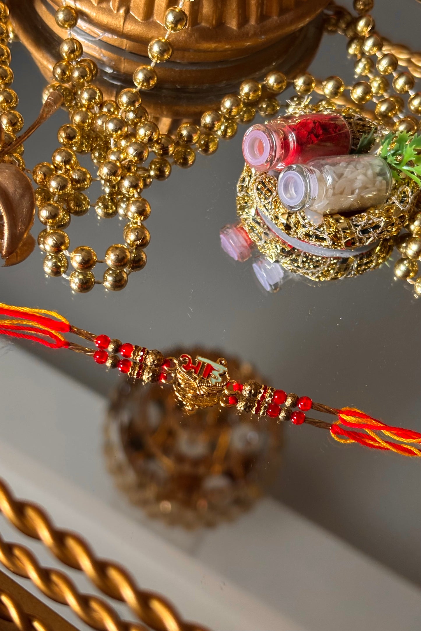 Dhaga with bhai motif ( shipping will be extra )