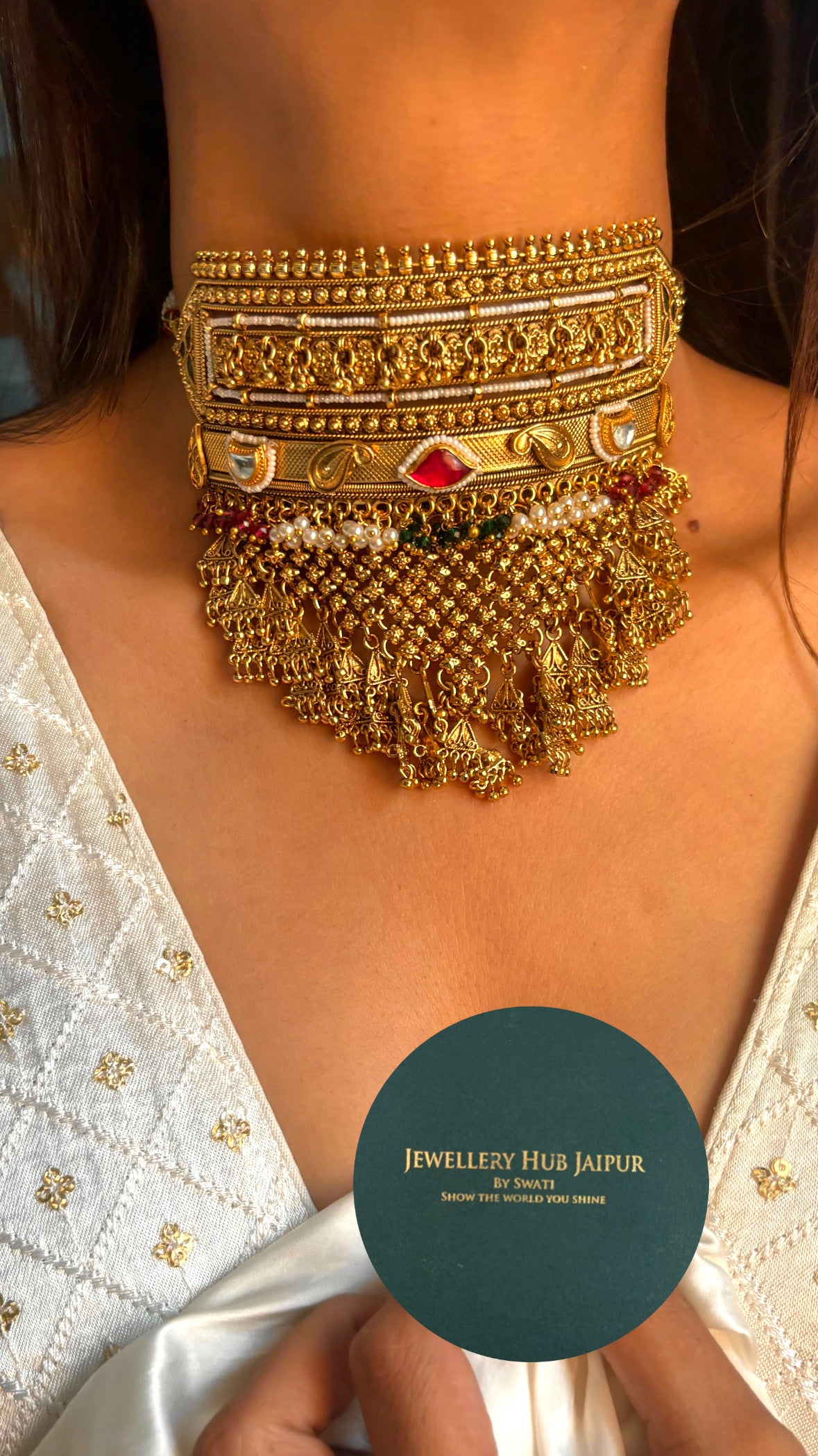 Rajwada ruby paachi kundan Aad