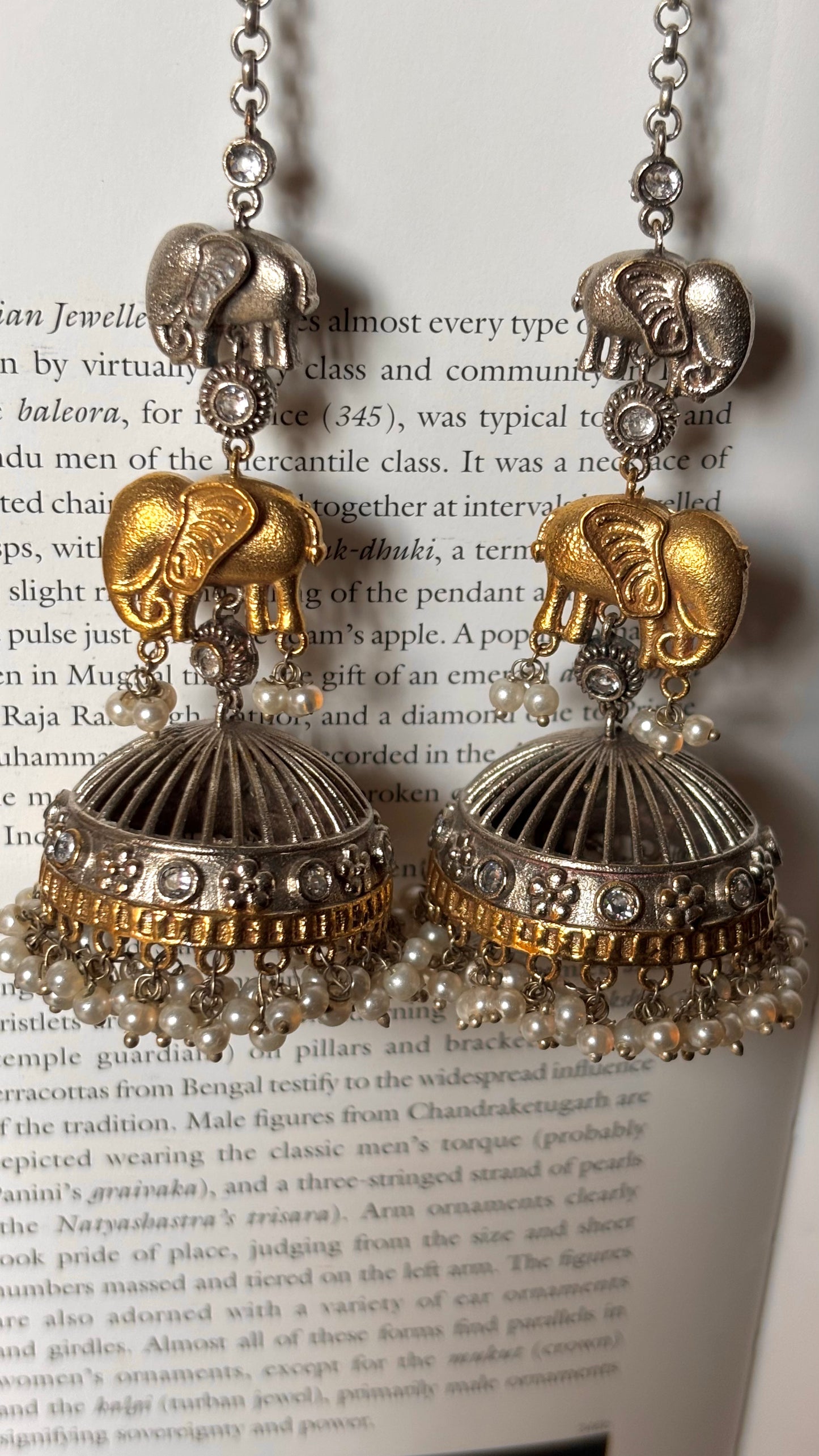 Gajj jhumki tribal Earrings