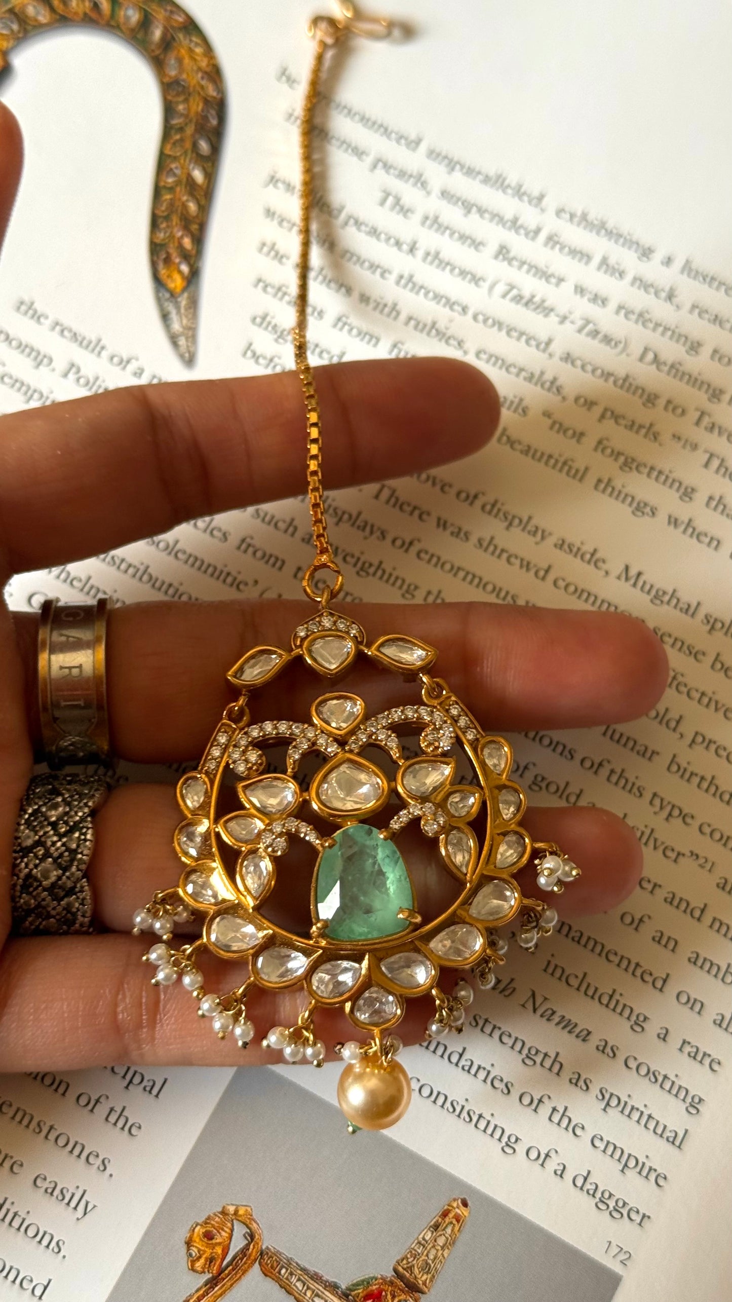 Mint doublet Maangtika