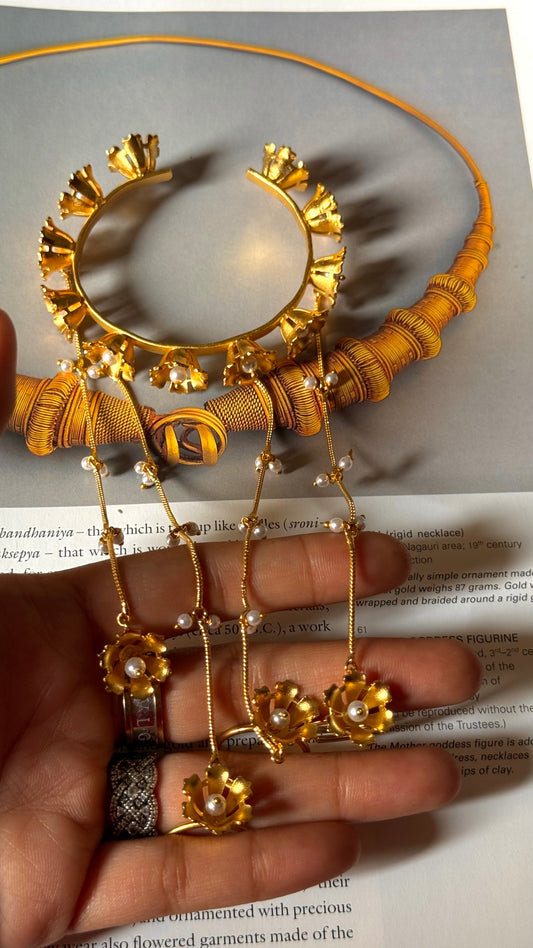 handmade four rings Hathphool