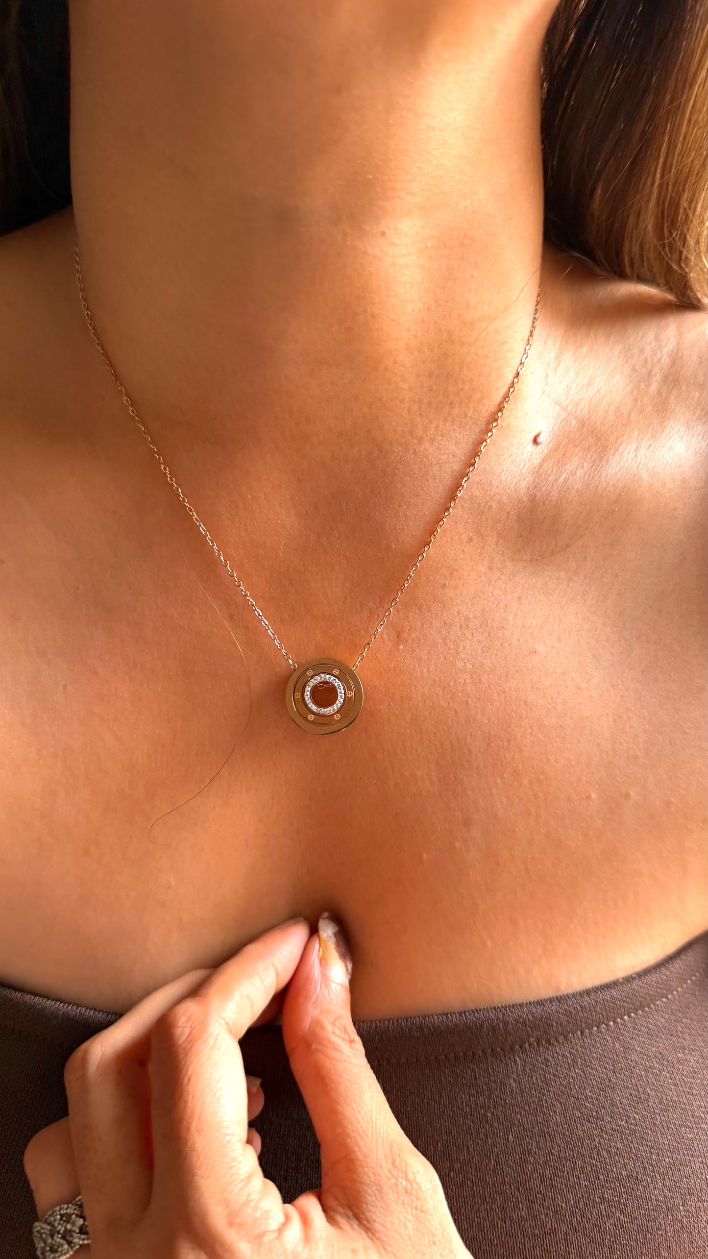 Minimal double circle set
