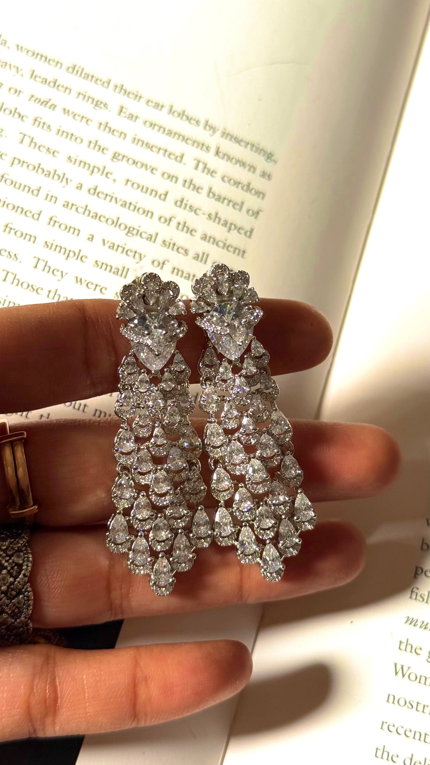 Cz diamond danglers
