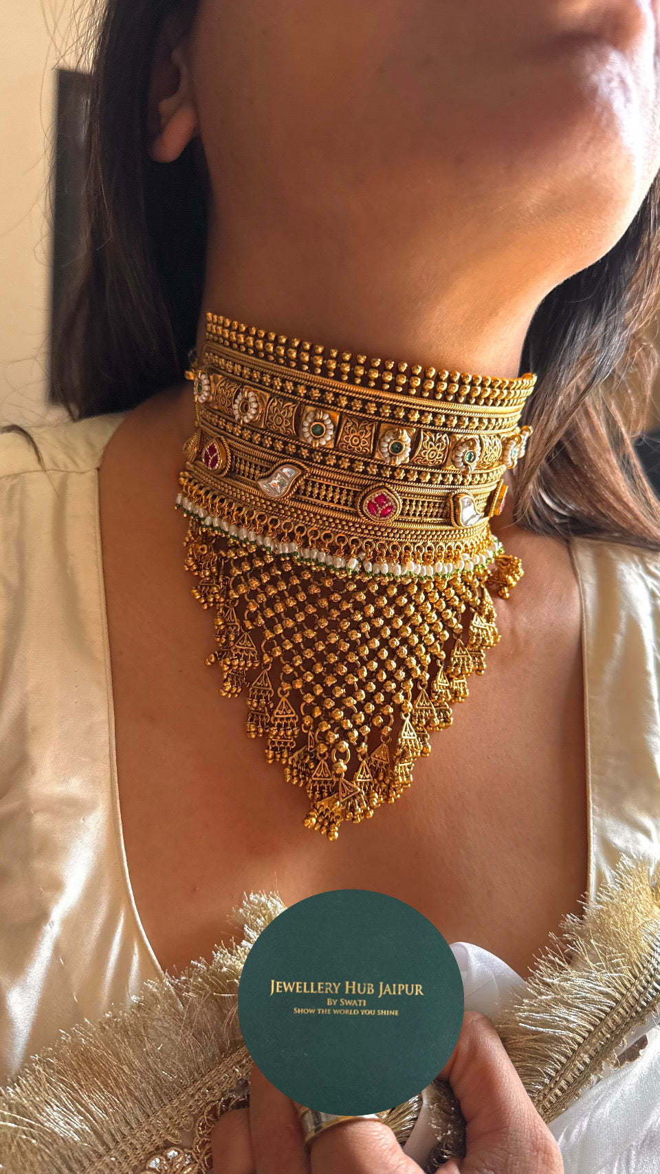 Paachi emerald & rani rajwadi Aad