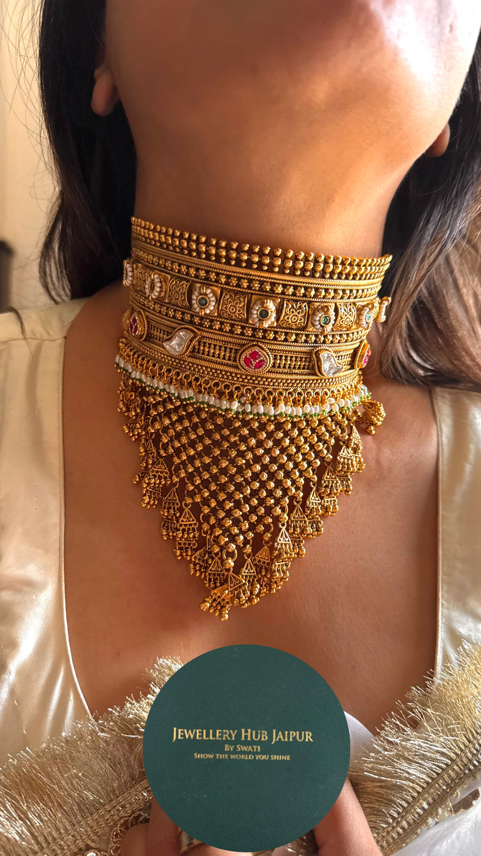 Paachi emerald & rani rajwadi Aad