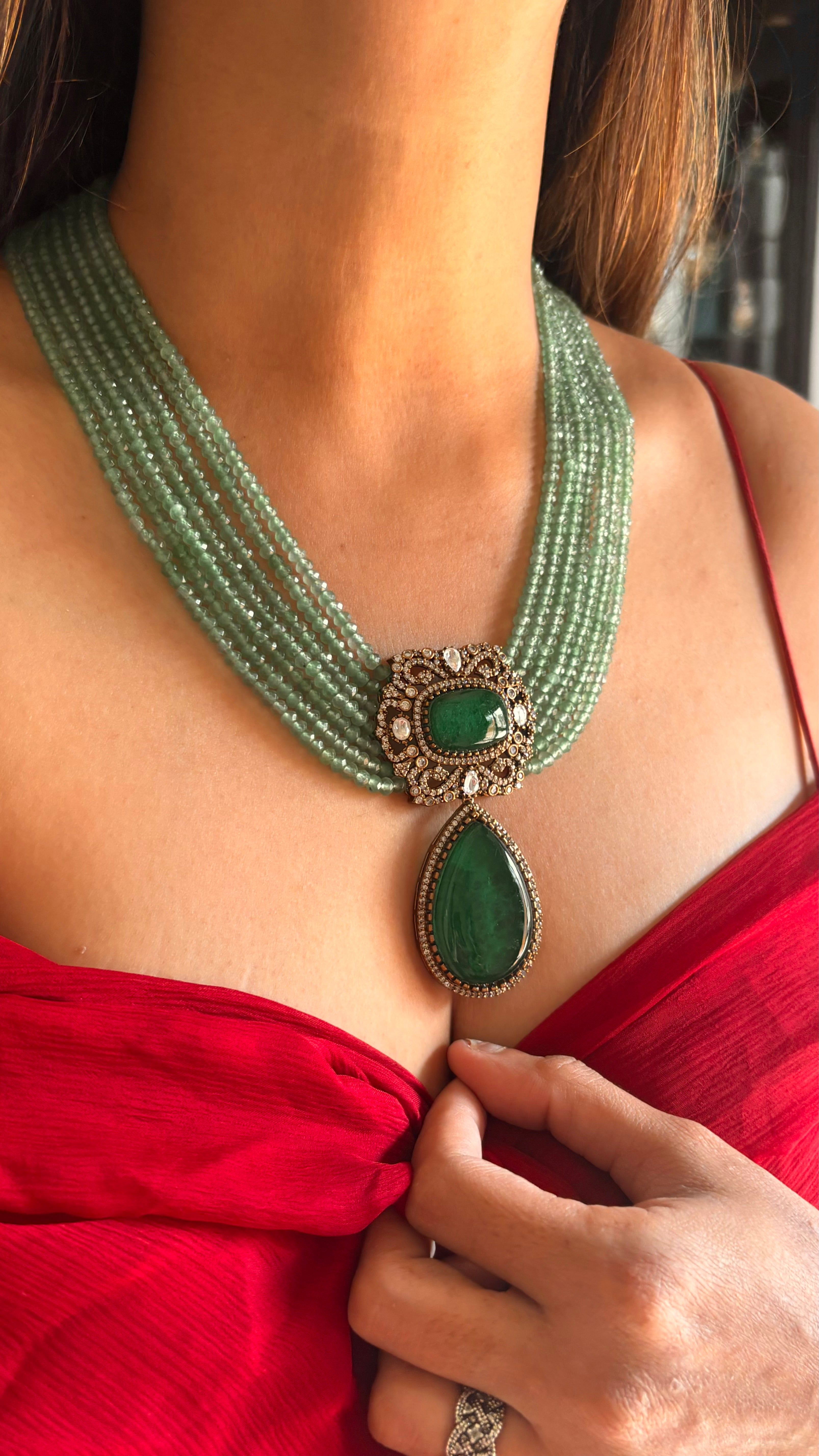 Panna heritage necklace