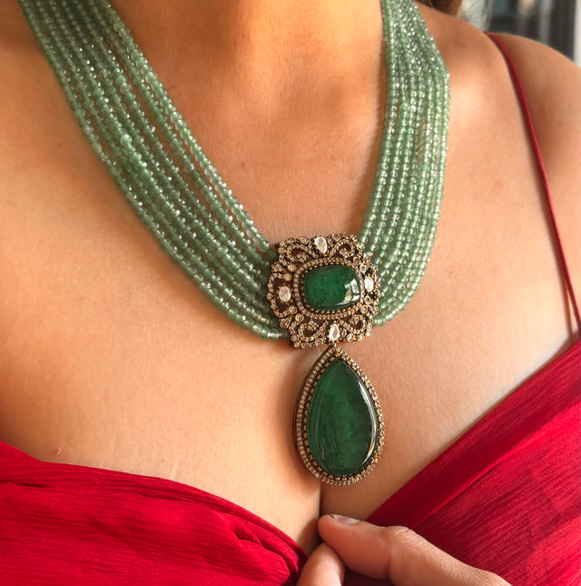 Panna heritage necklace