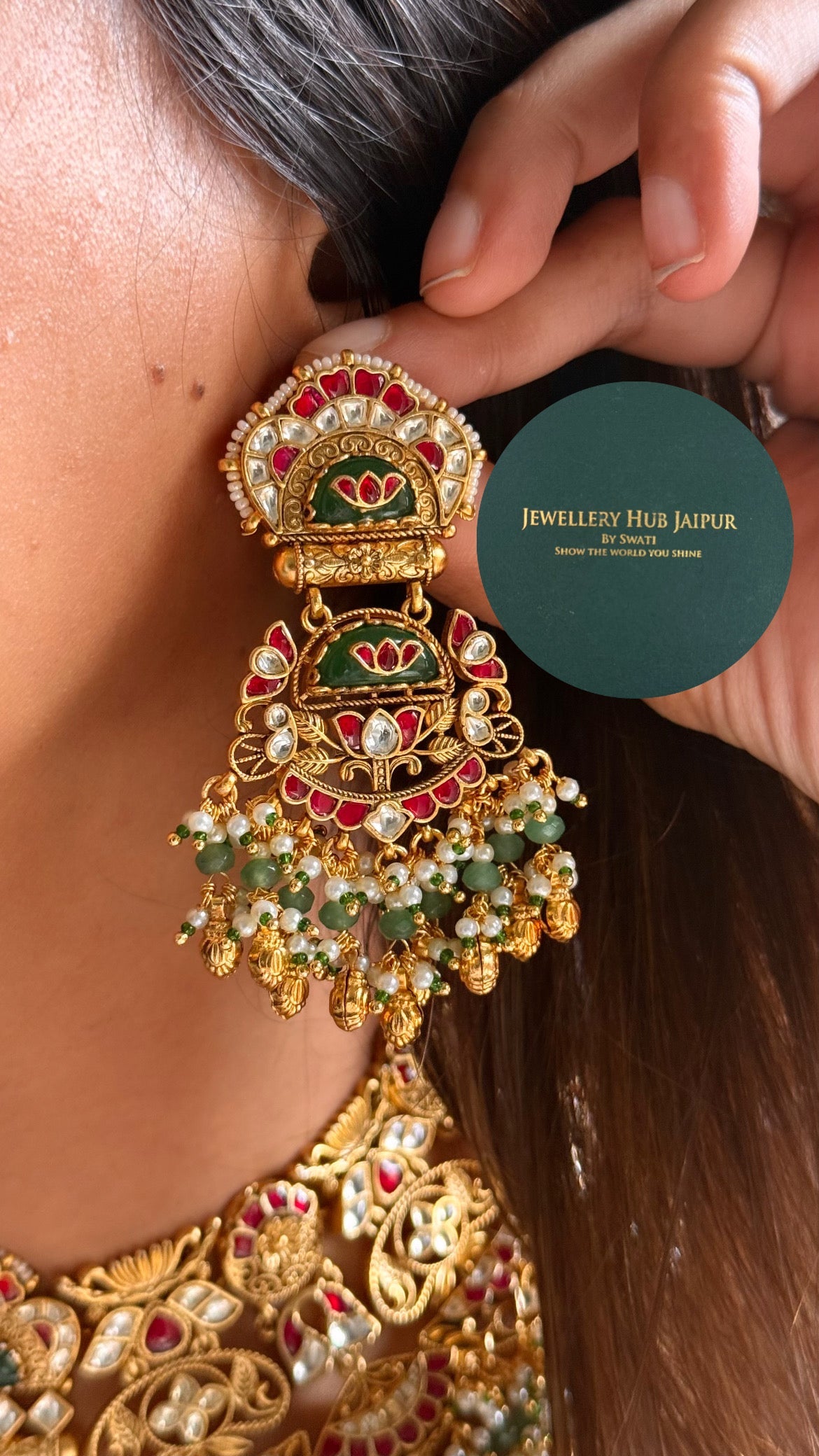 Heritage Rajwada bridal combo Necklace