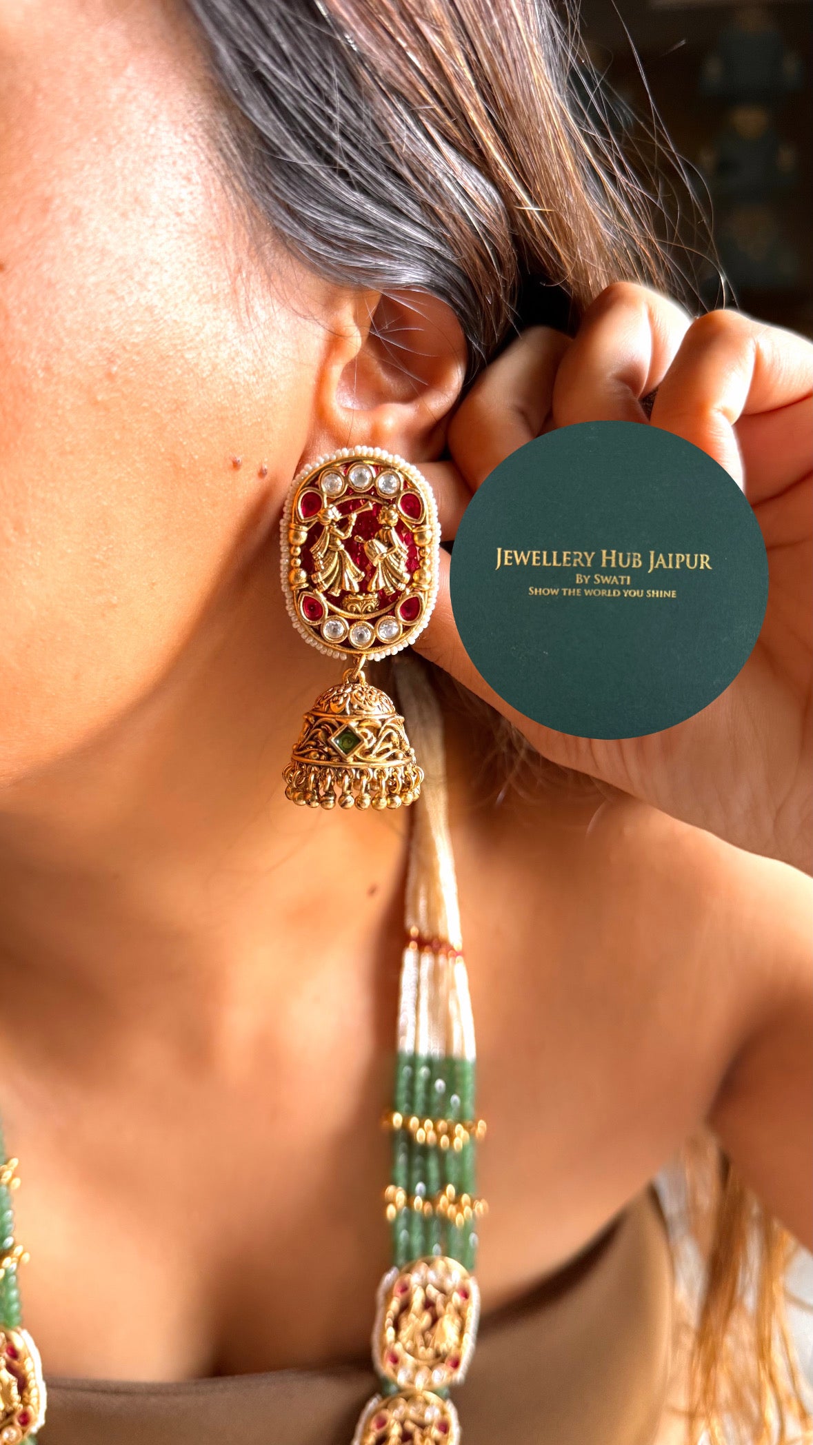 Mint rajwada maharani ling set