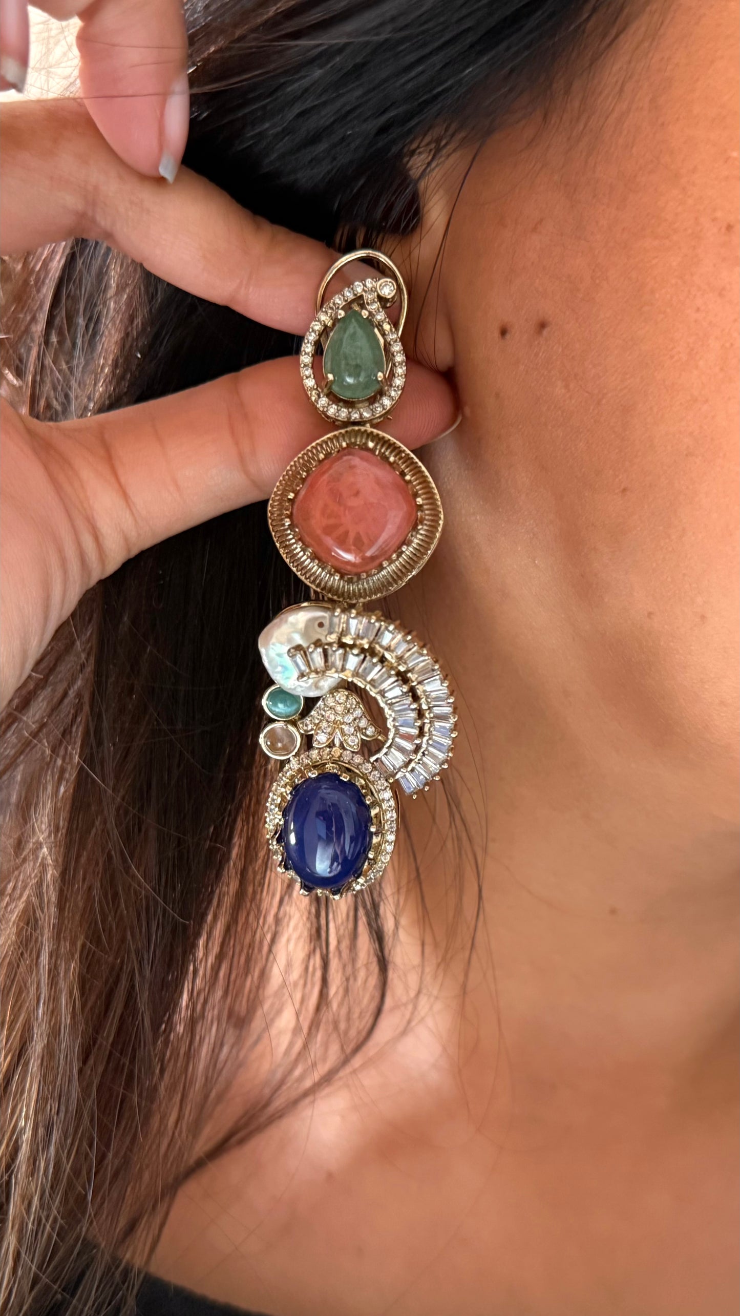 Sabya inspired with cocktail Earrings