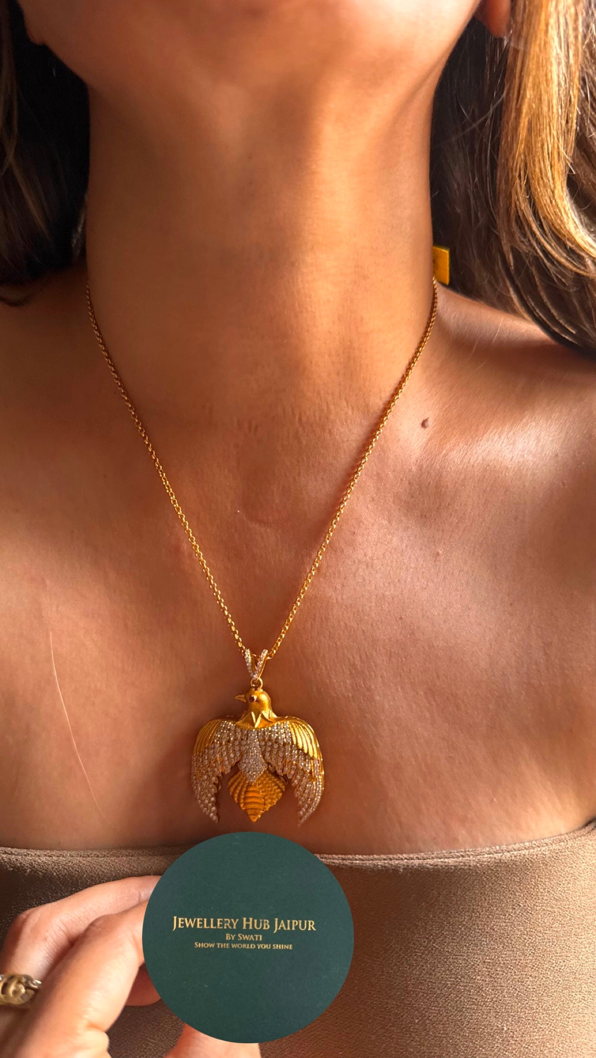 Designer Baaj pendant set