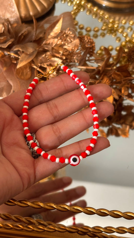 Evil eye rakhi bracelet ( shipping will be extra )