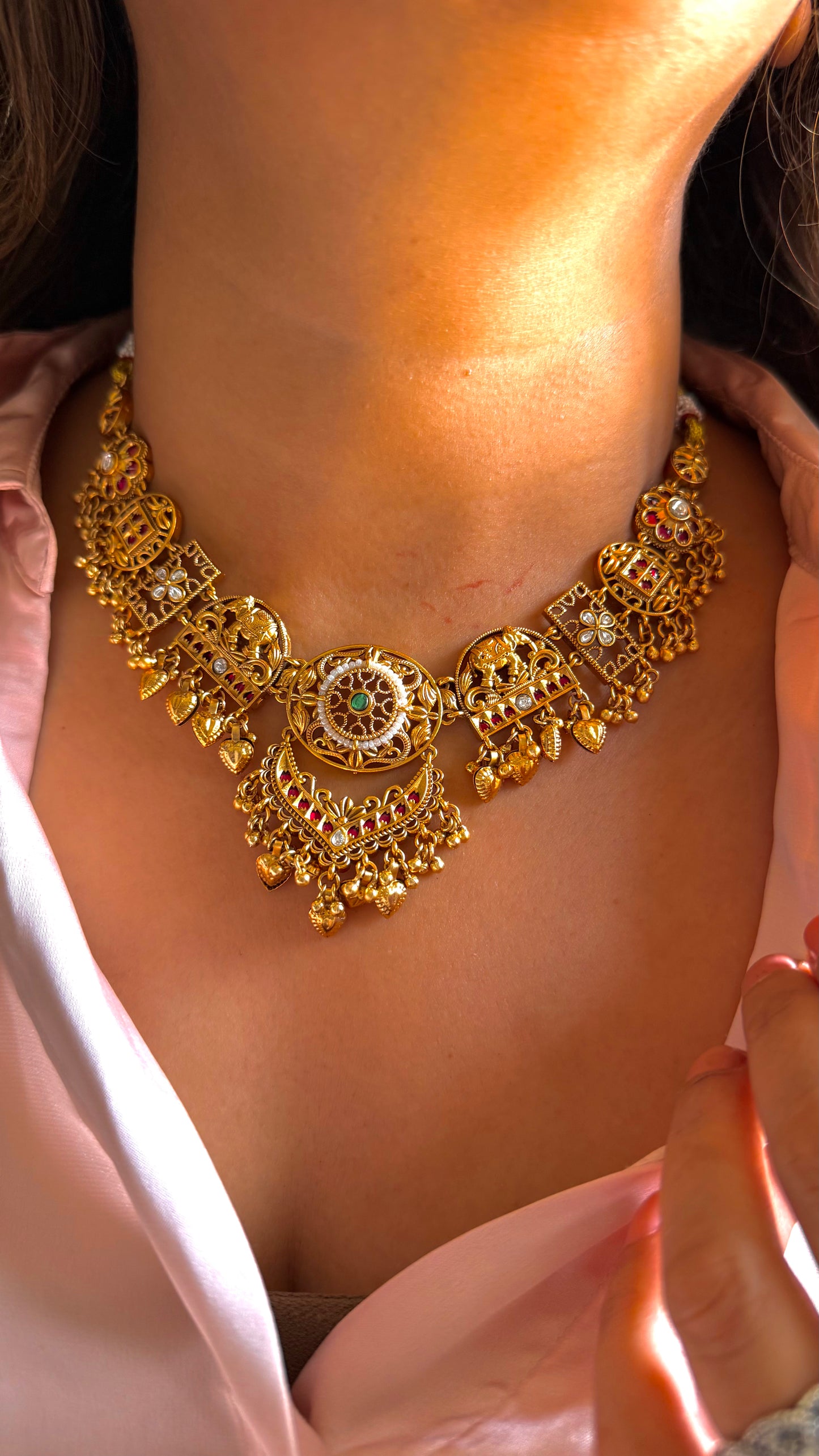 Gajanand minimalist Necklace