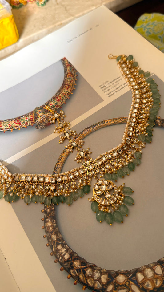 Paachi kundan mathapatti with mint drops