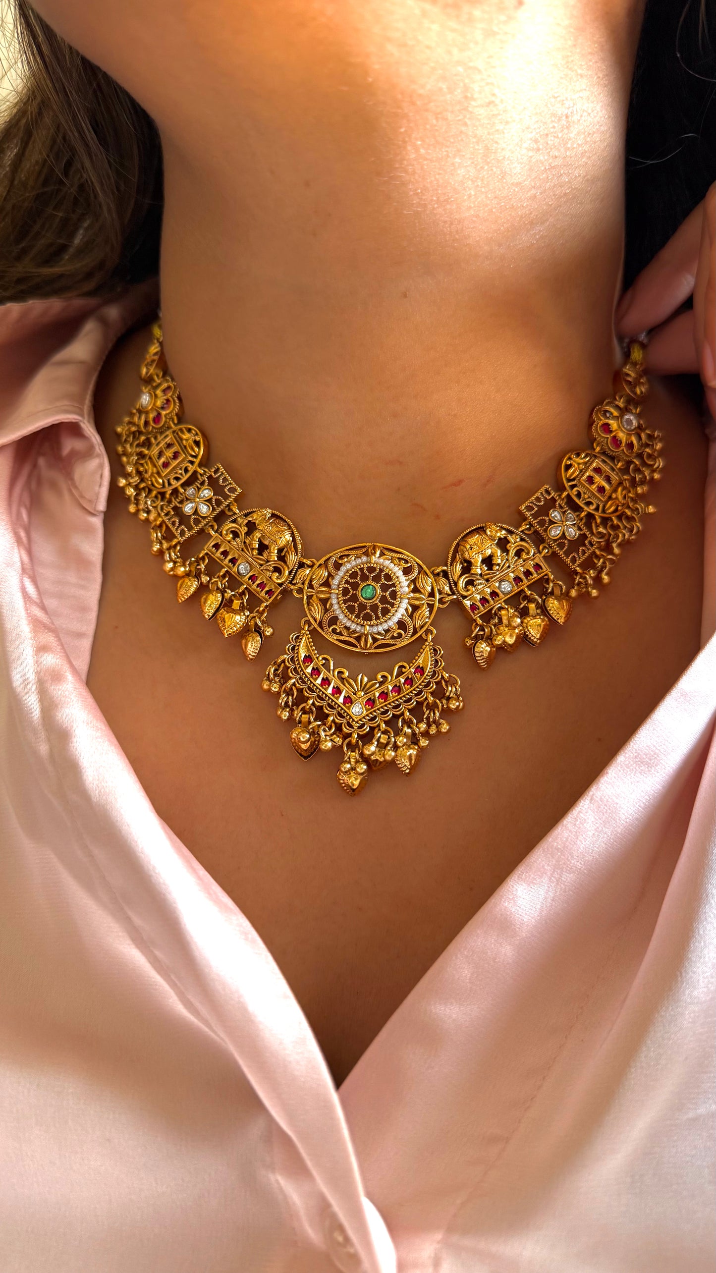 Gajanand minimalist Necklace