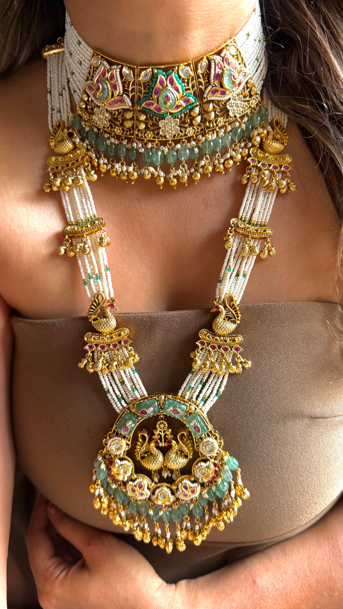Lotus & Parcock inlay rajwada combo