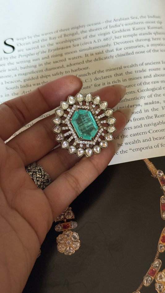 Mint doublet adjustable ring