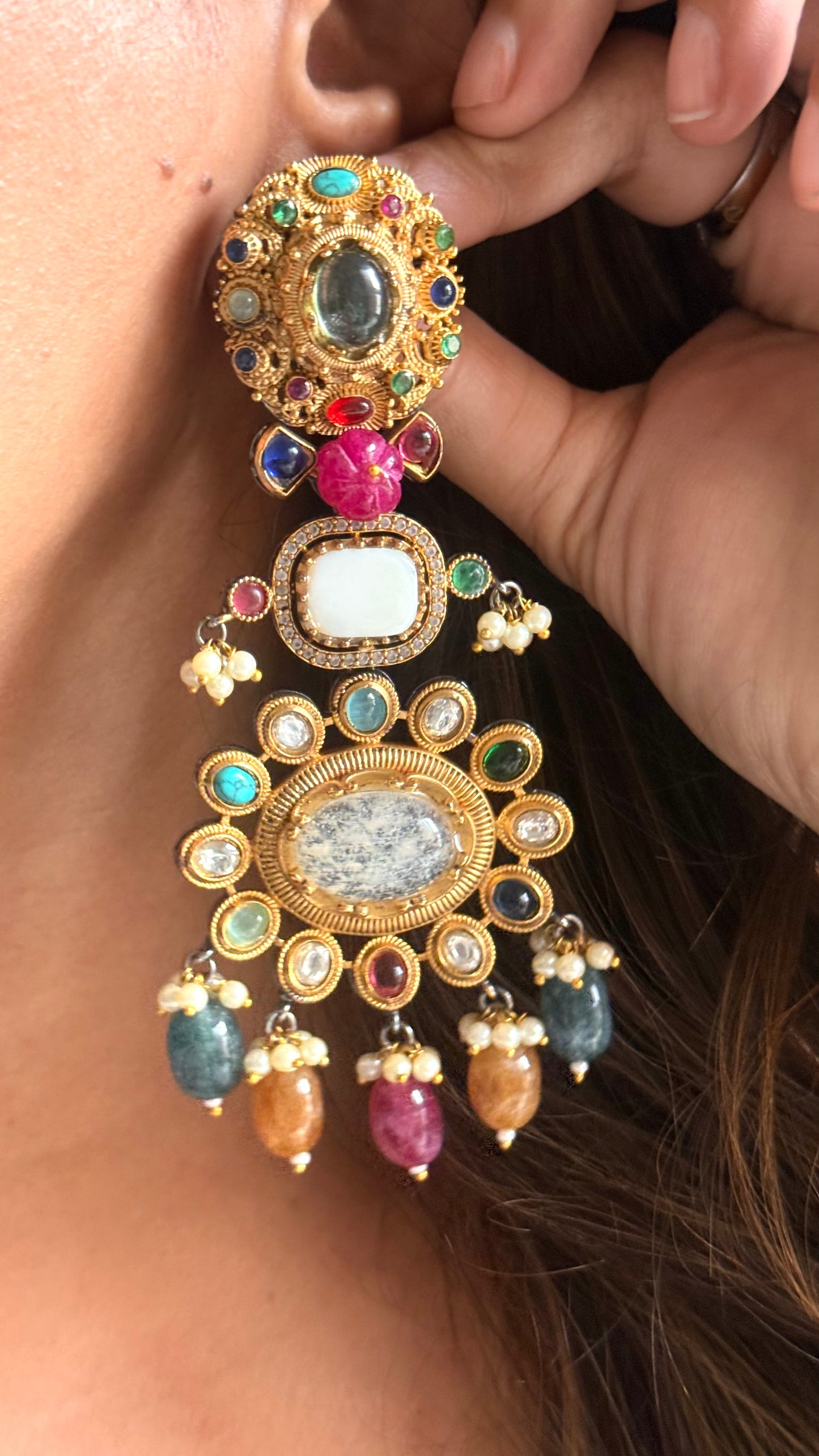 Sabya inspired Vintage Victorian Designer Necklace