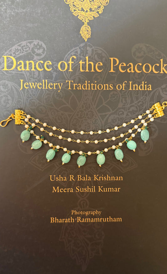 Three layer mint ear chain