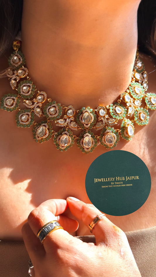 panna real moissanite choker