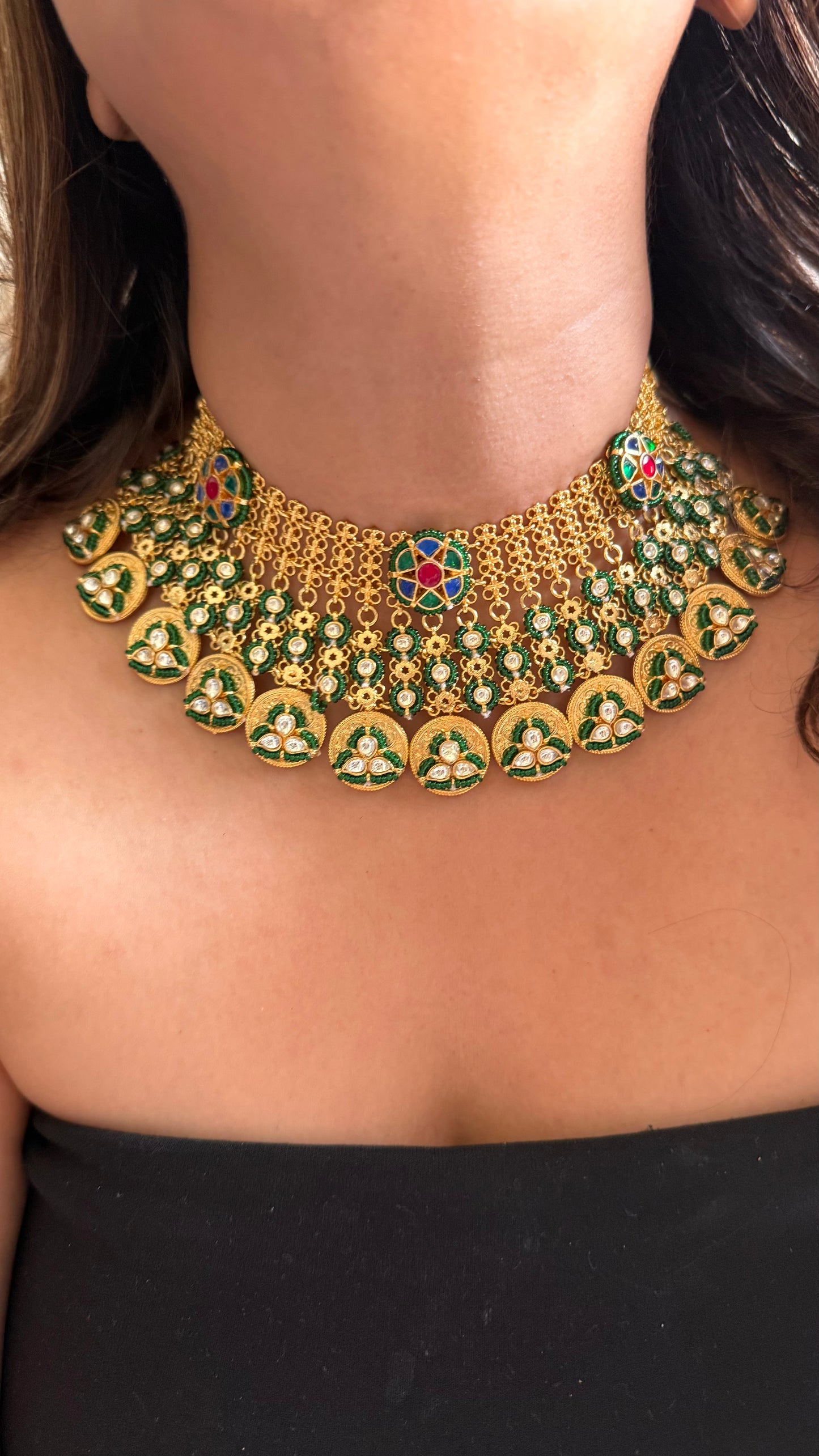 Heritage real Pachi Nakashi necklace