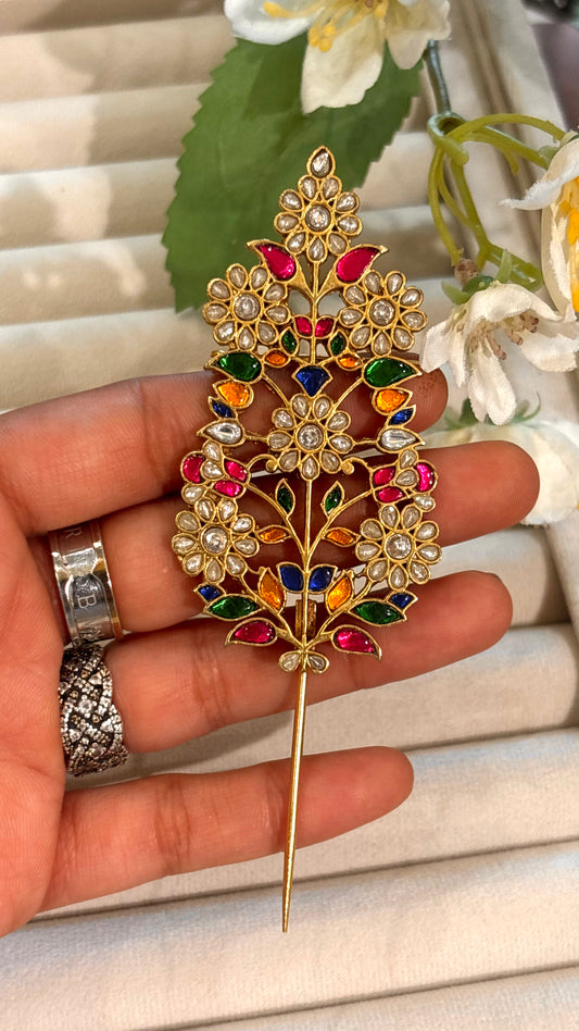 Heritage inspired 2 in 1 Brooch & Kalgi