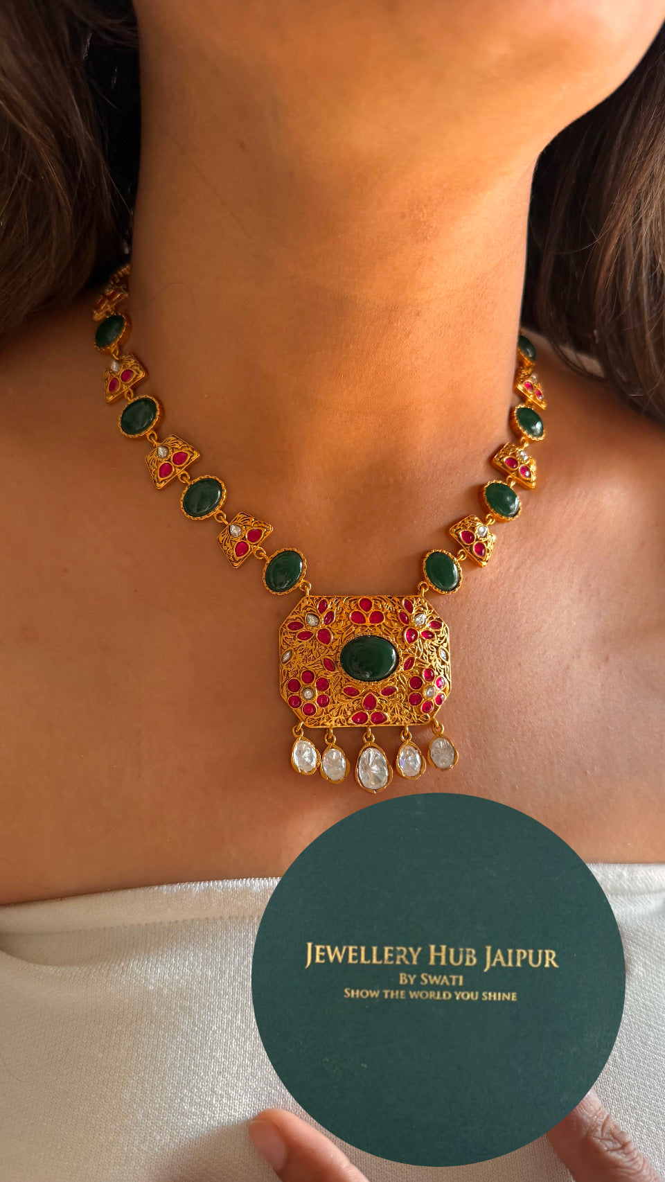 Amrapali inspired designer necklace