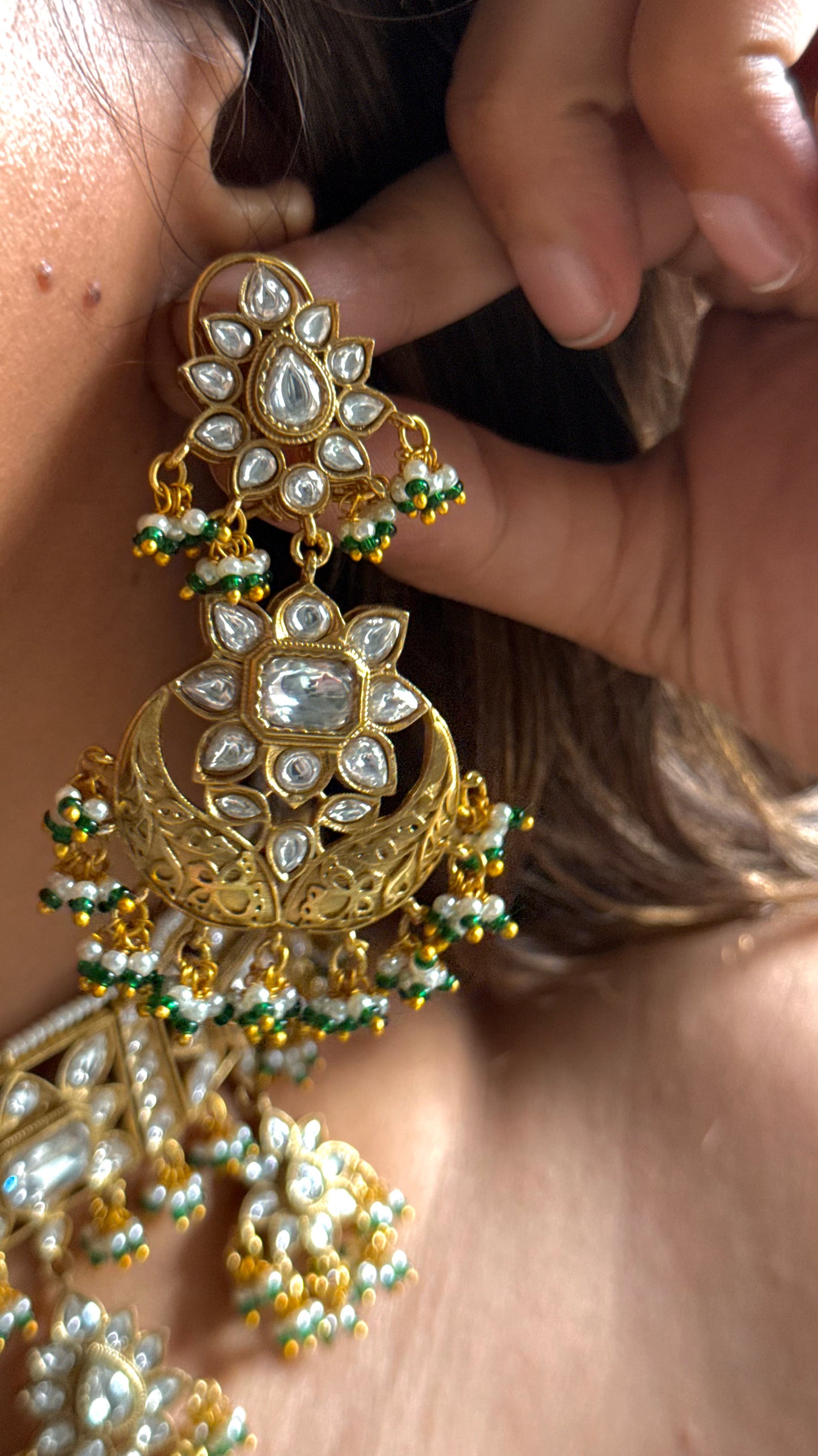 Heritage Polki￼rajwada Choker
