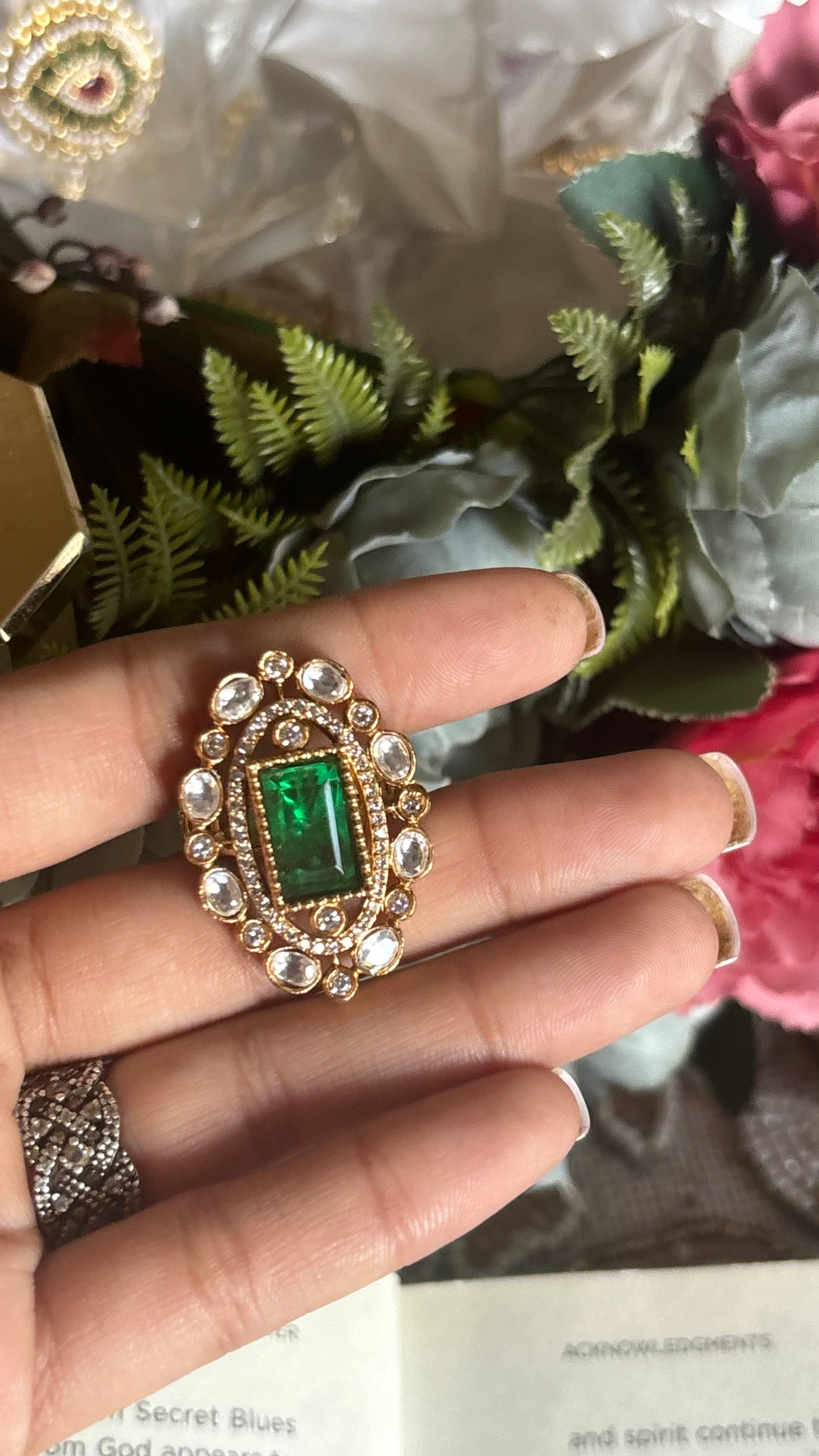 Emerald ring