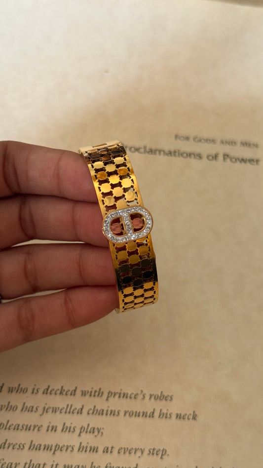 Designer Golden Luxe Bracelet