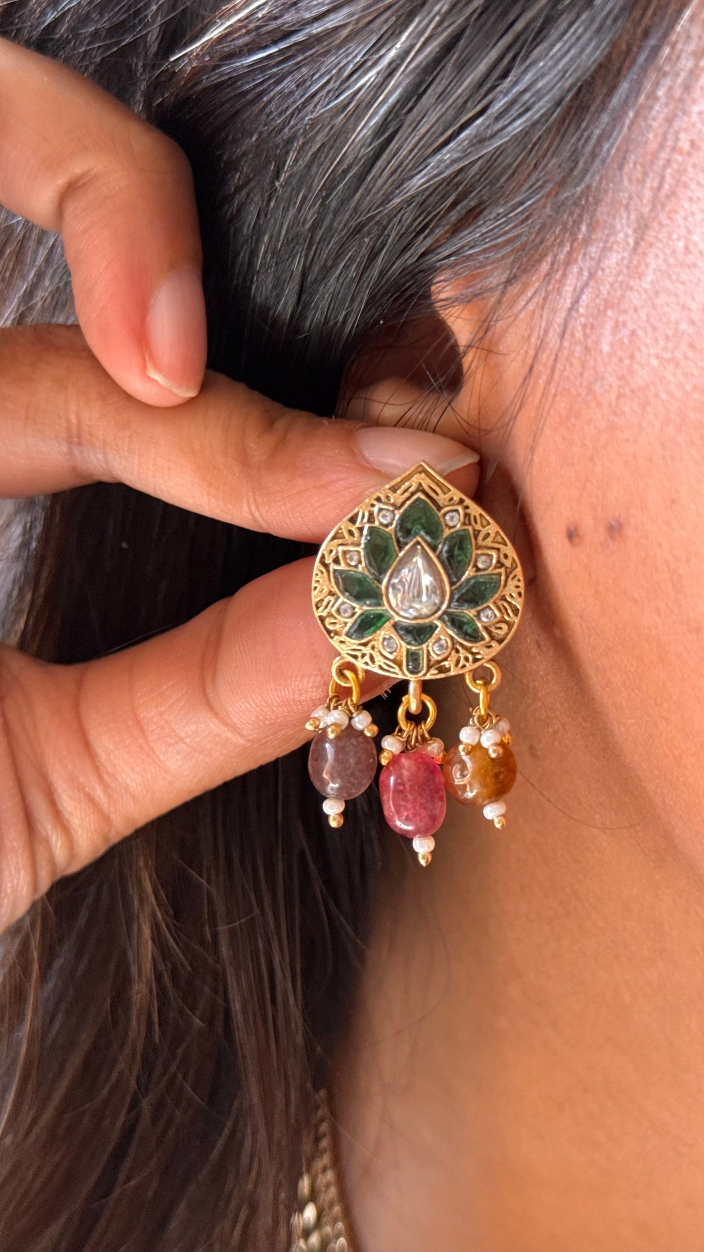 Bohemian vintage long designer Necklace