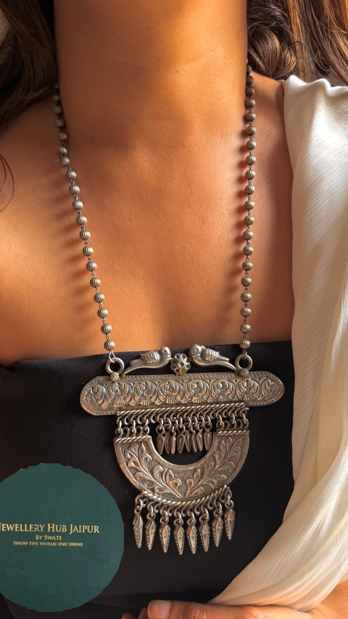 Dimasa tribal Engraved Pendant Necklace
