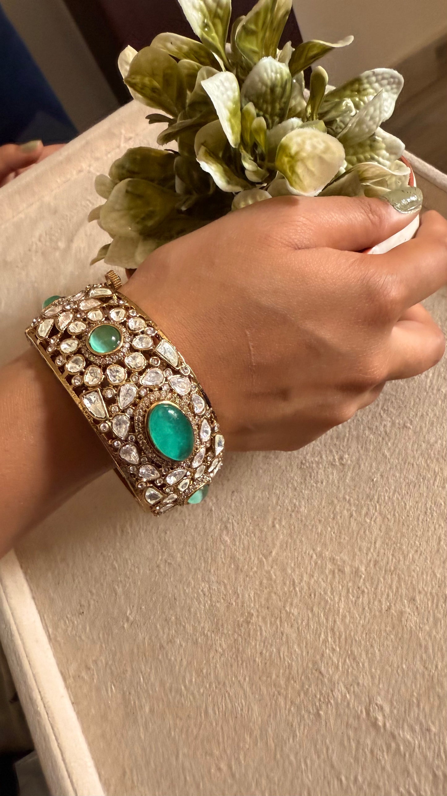 Mint doublet openable bangle