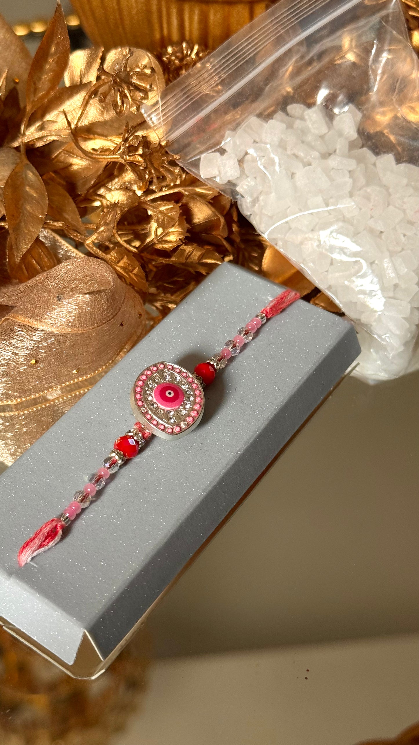 Evil eye fidget spinner, Rakhi