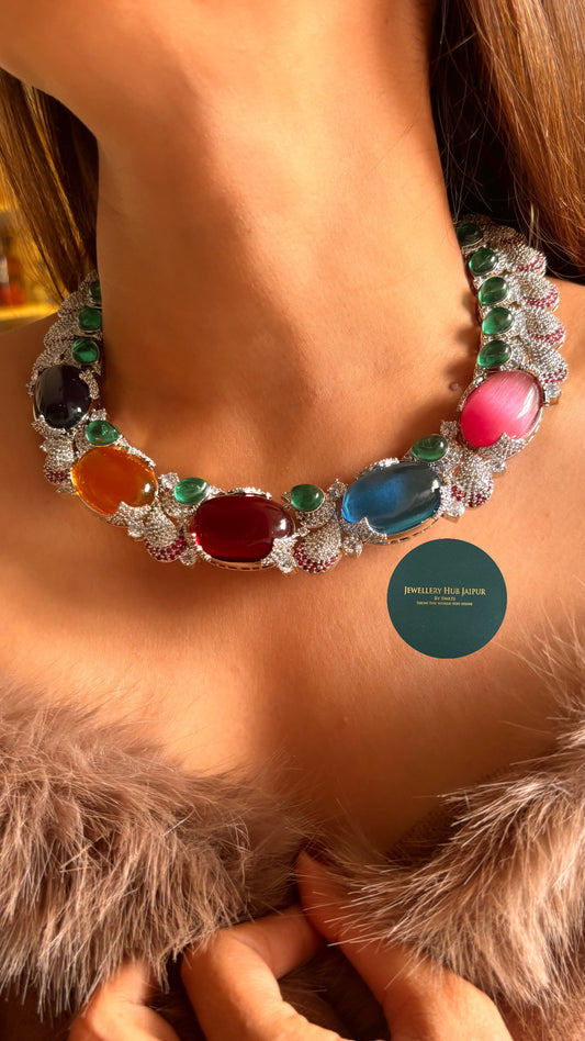 Bvlgari inspired cocktail necklace