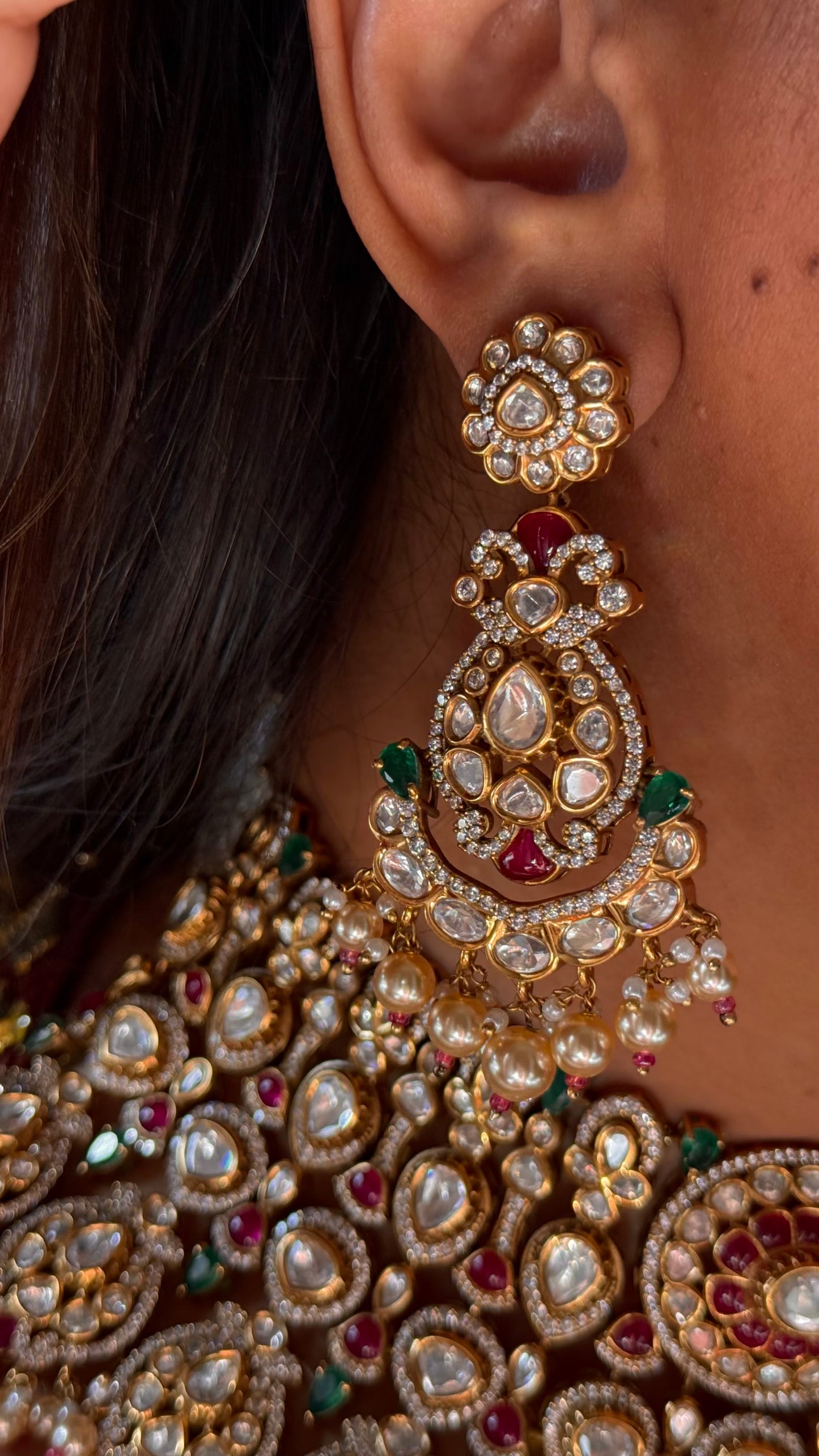 Ruby & Emerald Heritage choker